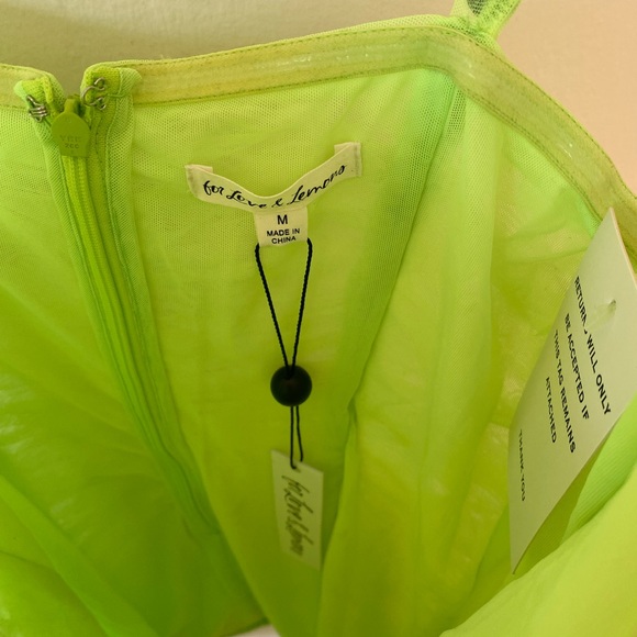 NWT For Love & Lemons Mixtape Mini Dress - Picture 5 of 6